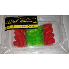 Силикон Шмель 3“ сьедобный “Gold fish“ color 1/25