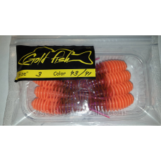 Силікон Джміль 3“ сьедобный “Gold fish“ color 43/41