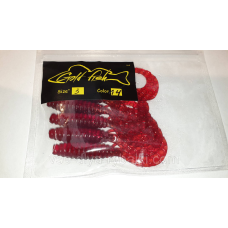 Силікон Кирлиграб 3“ сьедобный “Gold fish“ color 14