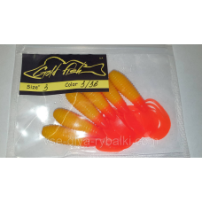 Силікон TRIPLE 3“ сьедобный “Gold fish“ color 3/36