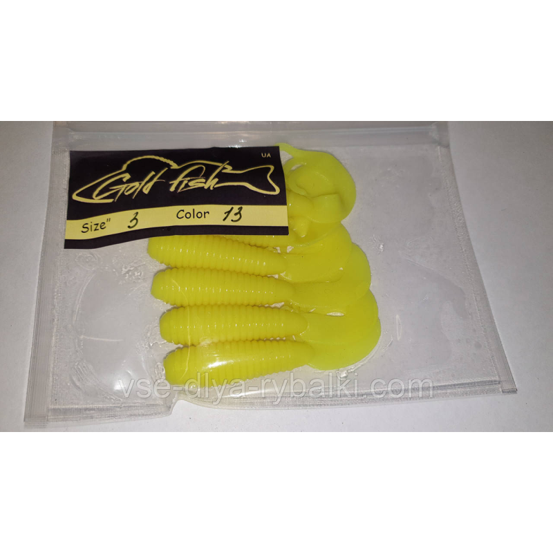 Силікон TRIPLE 3“ сьедобный “Gold fish“ color 13