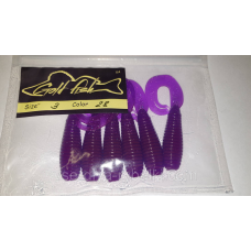 Силікон TRIPLE 3“ сьедобный “Gold fish“ color 28