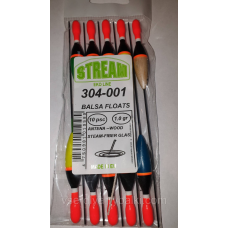Поплавок Stream проводочный спортивний бальзовый 1г 304-001