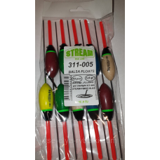 Поплавок Stream проводочный спортивний бальзовый 5г