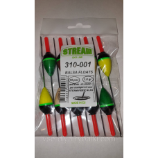 Поплавок Stream проводочный спортивний бальзовый 1г 310-001