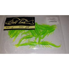 Силікон стрекоза2“ сьедобный “Gold fish“ color 25