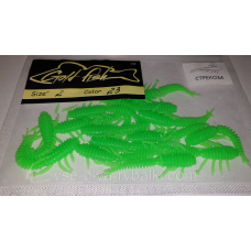 Силікон бабка 2“ сьедобный “Gold fish“ color 23