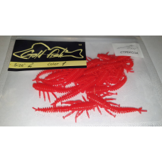 Силікон бабка 2“ сьедобный “Gold fish“ color 1