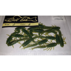 Силикон стрекоза 2“ сьедобный “Gold fish“ color 6