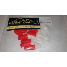 Силікон Predator 2“ сьедобный “Gold fish“ color 1/8