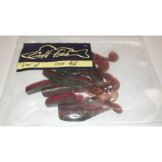 Силікон Predator 2“ сьедобный “Gold fish“ color 42