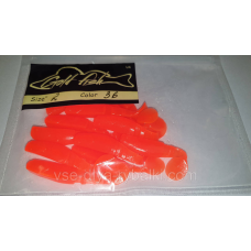 Силікон Predator 2“ сьедобный “Gold fish“ color 36