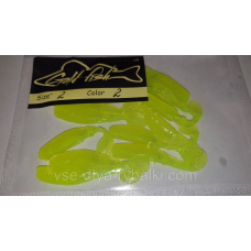 Силікон Predator 2“ сьедобный “Gold fish“ color 3