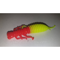 Силікон Німфа 2,8“ сьедобный “Gold fish“ color 1/13