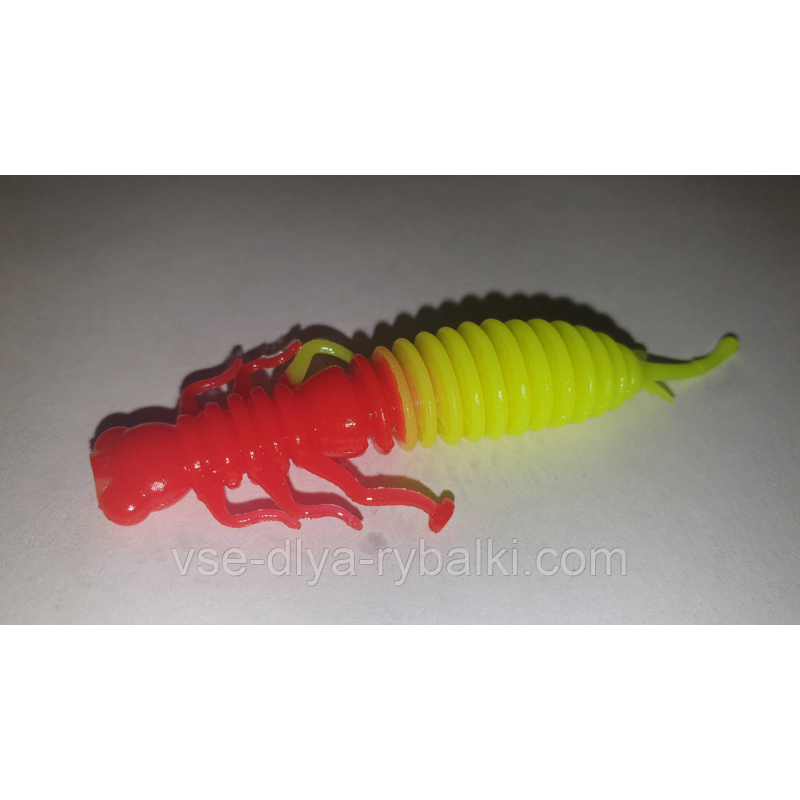 Силікон Німфа 2,8“ сьедобный “Gold fish“ color 1/13