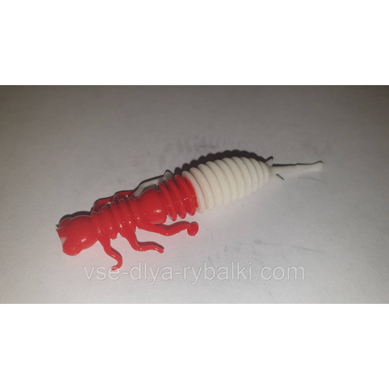 Силікон Німфа 2,8“ сьедобный “Gold fish“ color 1/8