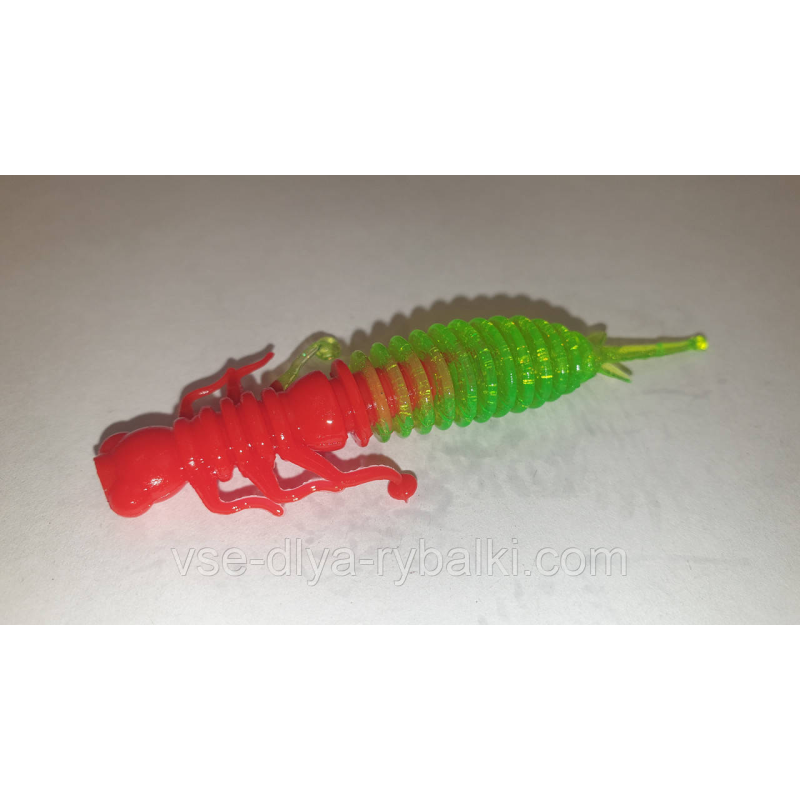 Силікон Німфа 2,8“ сьедобный “Gold fish“ color 1/25