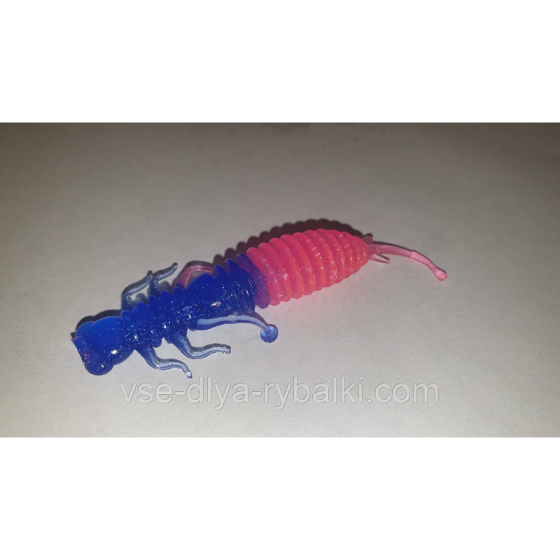 Силікон Німфа 2,8“ сьедобный “Gold fish“ color 5/10