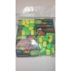 Минибойлы плаваючі POP-UP Dolphin “Горох-Журавлина“ великі 8х14мм