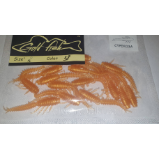 Силікон бабка 2“ сьедобный “Gold fish“ color 38