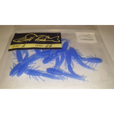 Силікон бабка 2“ сьедобный “Gold fish“ color 26