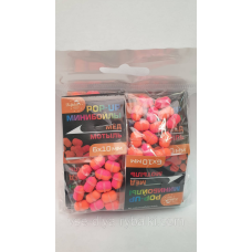 Минибойлы плаваючі POP-UP Dolphin “Мед-мотиль“ 6х10мм