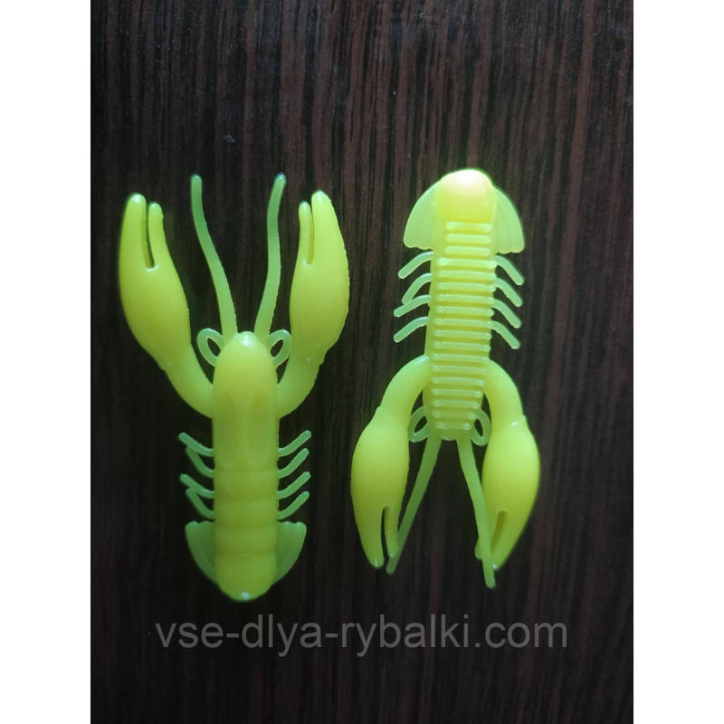 Силікон рак 2,5“ сьедобный “Gold fish“ color 13