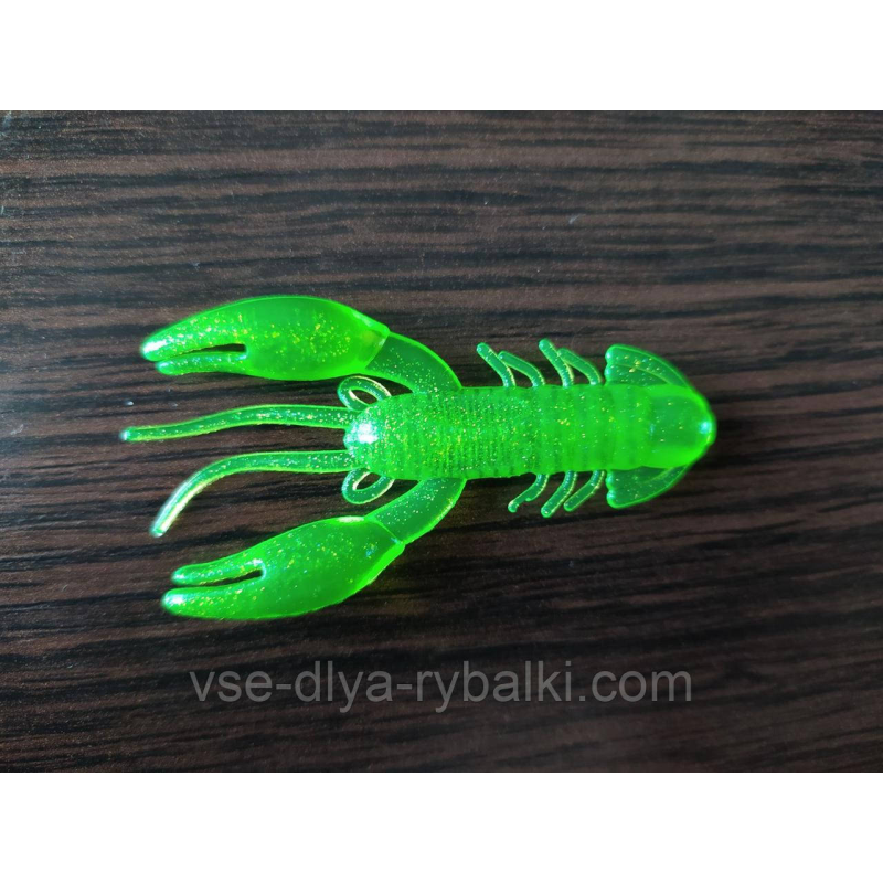 Силікон рак 2,5“ сьедобный “Gold fish“ color 25