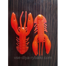 Силікон рак 2,5“ сьедобный “Gold fish“ color 40