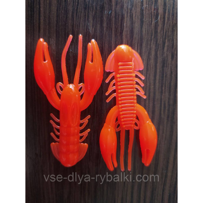 Силікон рак 2,5“ сьедобный “Gold fish“ color 40