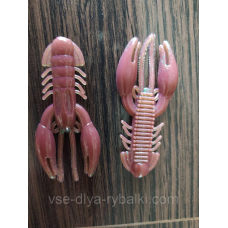 Силікон рак 2,5“ сьедобный “Gold fish“ color 49