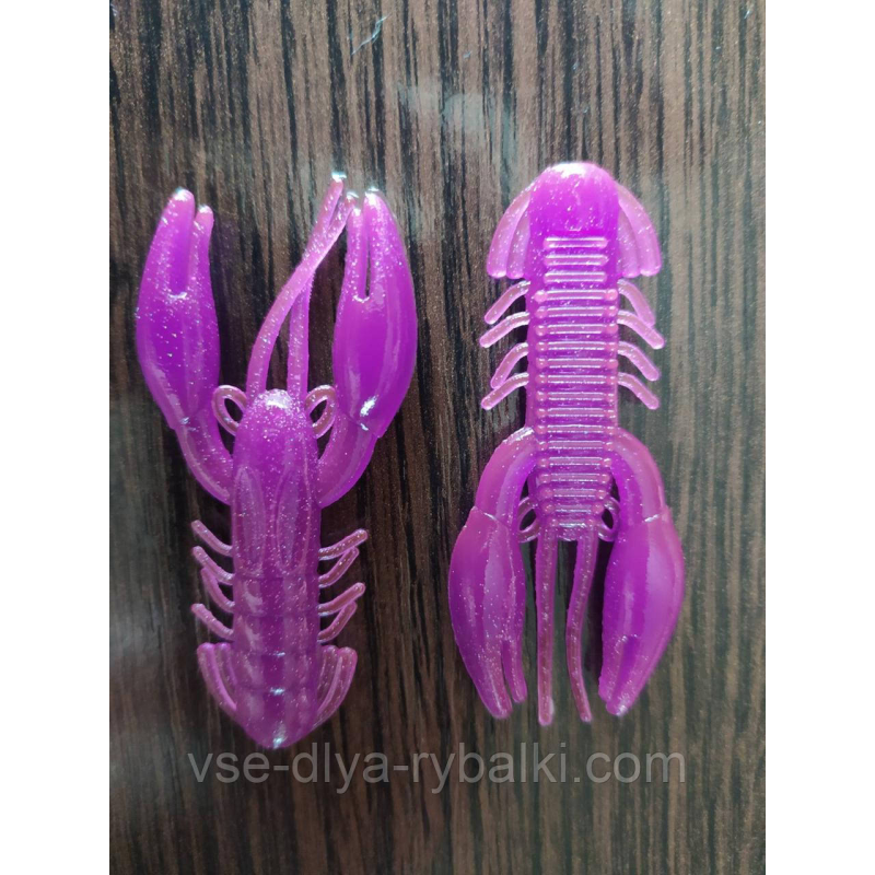 Силікон рак 2,5“ сьедобный “Gold fish“ color 28