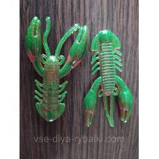 Силікон рак 2,5“ сьедобный “Gold fish“ color 7