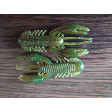 Силікон рак 2,5“ сьедобный “Gold fish“ color 42