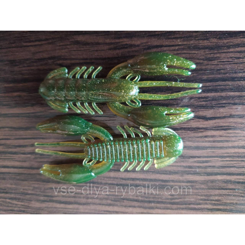 Силікон рак 2,5“ сьедобный “Gold fish“ color 42