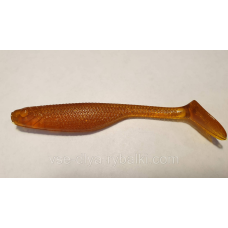 Силікон SLIM 3.6“ 90мм сьедобный “Gold fish“ color 21