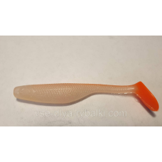 Силікон SLIM 3.6“ 90мм сьедобный “Gold fish“ color 33/36