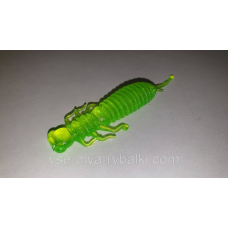 Силікон Німфа 2,8“ сьедобный “Gold fish“ color 25