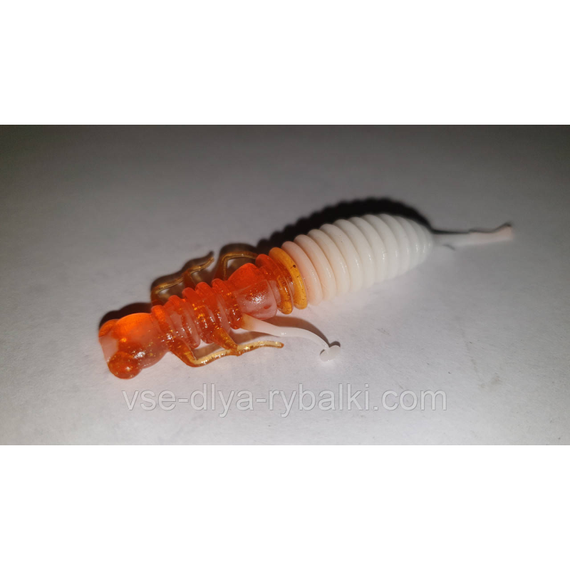 Силікон Німфа 2,8“ сьедобный “Gold fish“ color 16/8