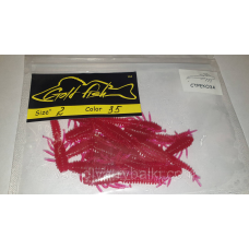 Силікон бабка 2“ сьедобный “Gold fish“ color 35