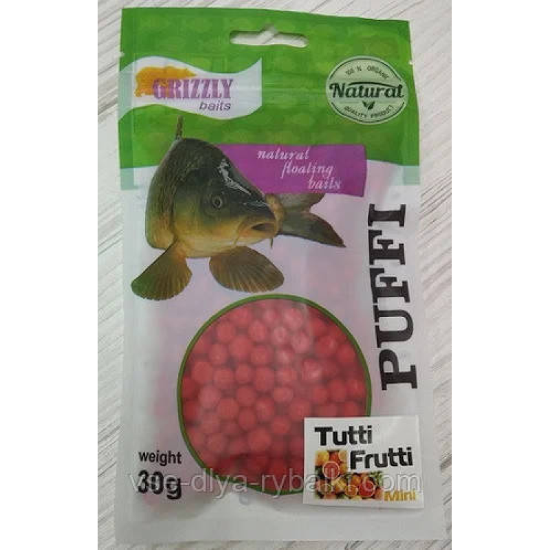 Повітряне тісто Grizzly тутті-фрутті 30 грм