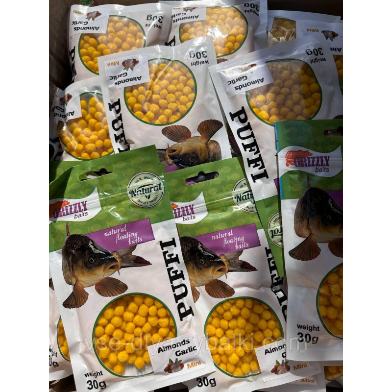 Повітряне тісто Grizzly мигдаль-часник 30 грм