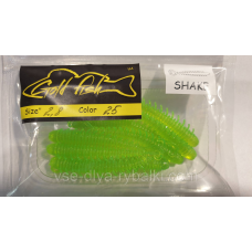Силікон SHAKE 2.8“ сьедобный “Gold fish“ color 25