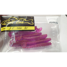Силікон AVARUNA 2.5“ сьедобный “Gold fish“ color 41