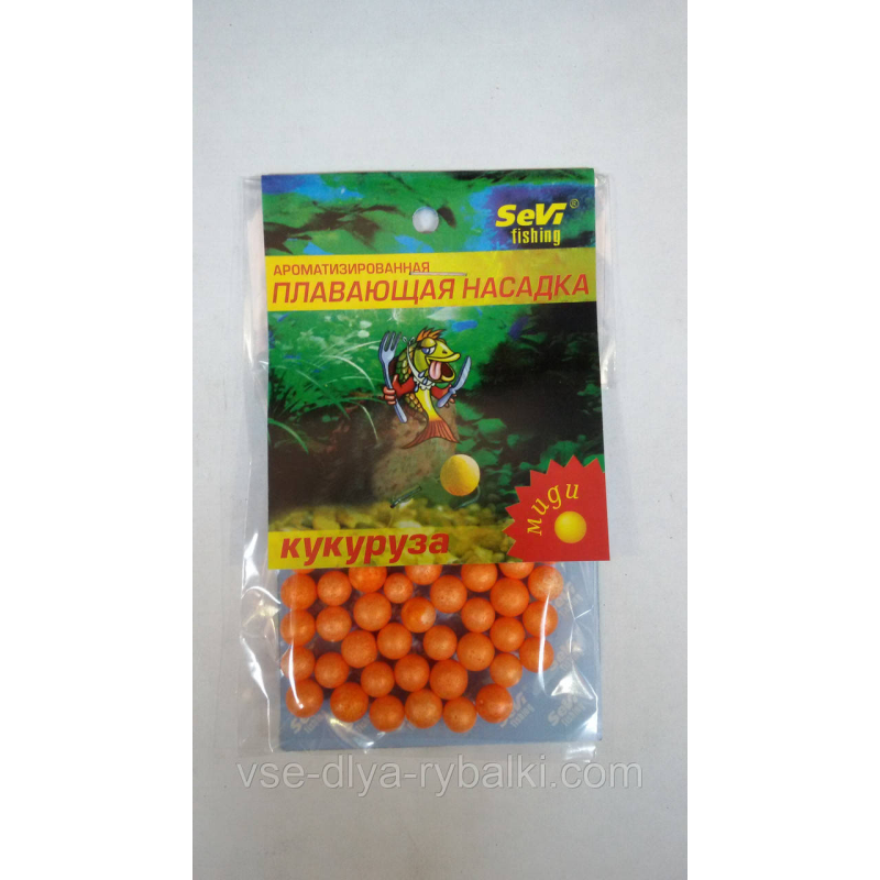 Ароматизована плаваюча насадка (пінопласт) Кукурудза міді