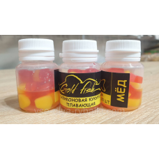 Силіконова сьедобная плаваюча кукурудза Gold fish Мед