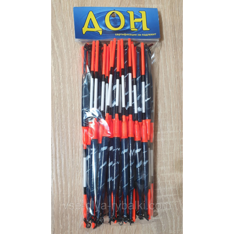 Поплавок ДОН дутий 50шт №1