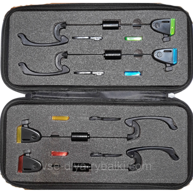 Набір свінгерів на штанзі з магнітом в кейсі Weida SW17-4