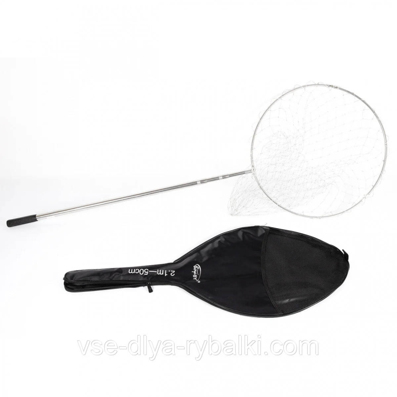 Підсаку круглий велика сітка Ø60см, L–2.50 м в чохлі