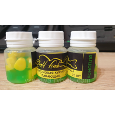 Силіконова сьедобная плаваюча кукурудза Gold fish Коноплі